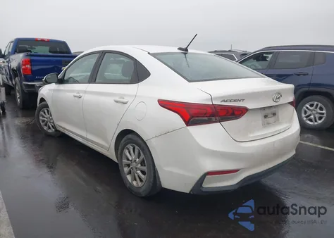 2018 Hyundai Accent Sel from USA, damaged, VIN 3KPC24A32JE026728